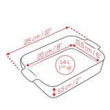 Appolia 9" Rectangular Baker