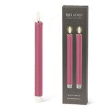 S/2 LED Taper Candle