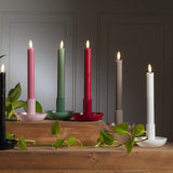 S/2 LED Taper Candle