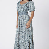 Melody Smocked Waist Maxi Dress