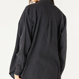 Eliza Gauze Button Up Blouse