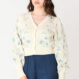 Louise Embroidered Cardigan