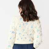 Louise Embroidered Cardigan