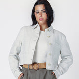 Arlo Cropped Utility Jacket