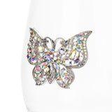 Jewel Butterfly Stemless Wine Glass