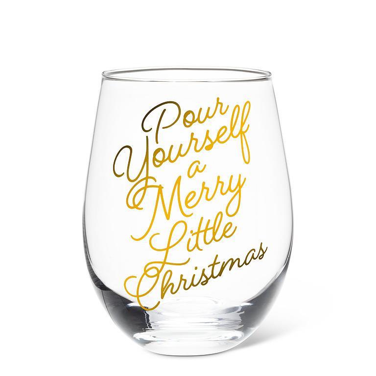Pour Yourself Stemless Wine Glass
