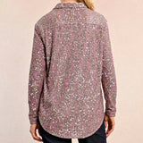 Jacqueline Sequin Shirt