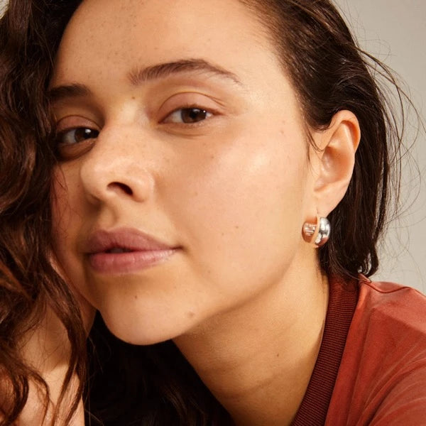 Amber Chunky Hoops