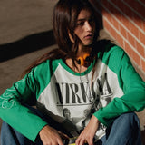 Nirvana Nevermind Crop Long Sleeve Raglan