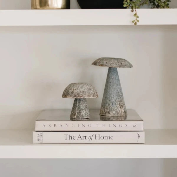 Antique Iron Mushroom