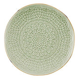 Gold Rim Appetizer Plate