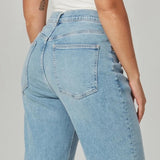 Baker High Rise Crossover Jeans