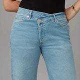 Baker High Rise Crossover Jeans