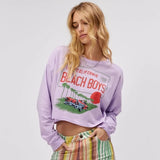 Beach Boys License Plate L/S Crop