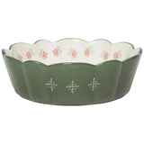 Camellia Large 8" Stamped Bowl
