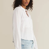 Campo Button Up Gauze Top