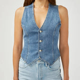 Classic Denim Vest
