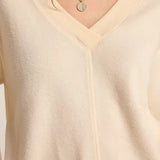 Off The Clock Cozy V-Neck Sweatshirt