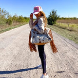 XL Cowhide Duffle Bag