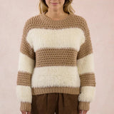 Cozy Girl Stripe Sweater