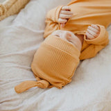 Newborn Top Knot Hat