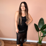 Emmeline Sequin Slip Dress