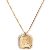 Empower - Square Pendant Necklace