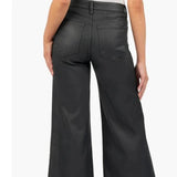 Meg Coated High Rise Wide Leg