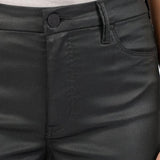 Meg Coated High Rise Wide Leg