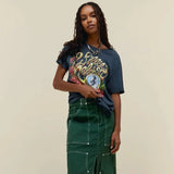 Willie Nelson Rose Frame BF Tee