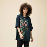 Grateful Dead Rose OS Tee