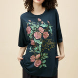 Grateful Dead Rose OS Tee