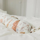 Newborn Top Knot Hat