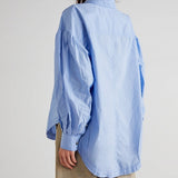Happy Hour Solid Poplin Top