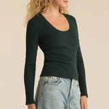 Sirena Rib Long Sleeve Tee