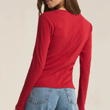 Sirena Rib Long Sleeve Tee