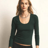 Sirena Rib Long Sleeve Tee