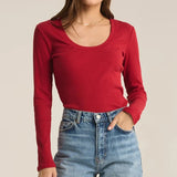 Sirena Rib Long Sleeve Tee