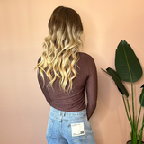 Nissa Textured Twist Front Top