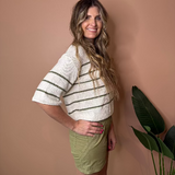 Liana High Rise Cargo Short