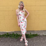 Watermelon Sleeveless Dress