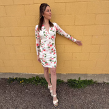Watermelon Long Sleeve Dress