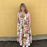 Posy Square Neck Maxi Dress