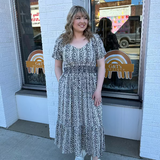 Melody Smocked Waist Maxi Dress