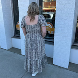 Melody Smocked Waist Maxi Dress