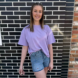 Solid Boxy Tee
