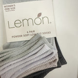 Powder Soft Low Cut Socks 6 Pack