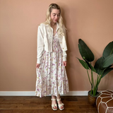 Joy Bubble Sleeve Maxi Dress
