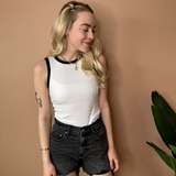Maria Crew Neck Muscle Tank