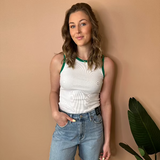 Maria Crew Neck Muscle Tank